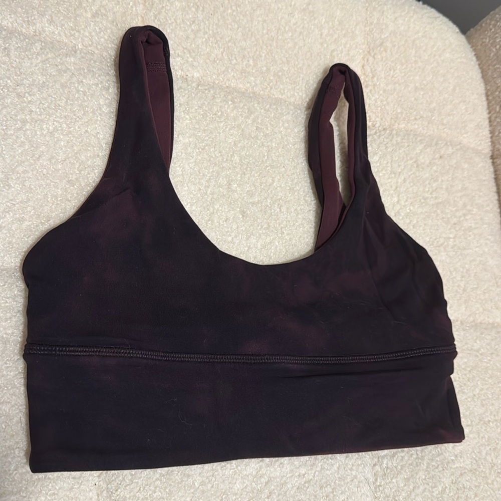Lululemon Align Reversible Sports Bra Maroon